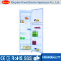 Grande capacidade de porta dupla Upright up Freezer Geladeira